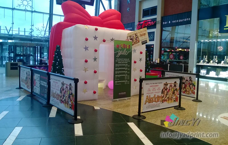 Высокое Качество Ограждение для кафе рекламный баннер стенд печать (полный набор