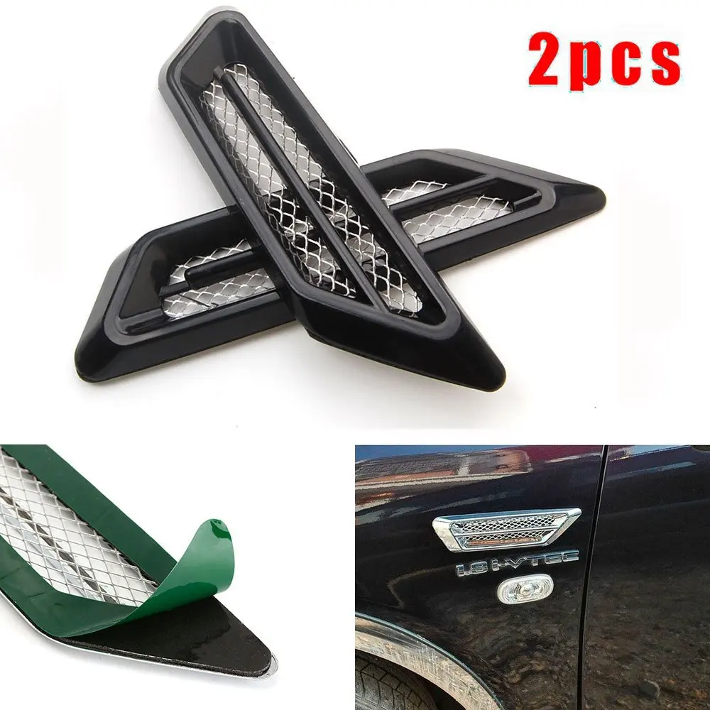 Пара автомобильных жабры акулы из АБС-пластика Авто наклейки для Dacia 1310 Duster Logan