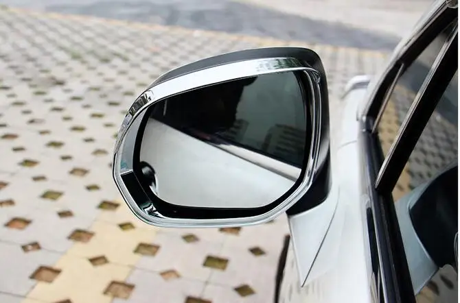2 шт. хромированные накладки на боковые двери Зеркала для Peugeot 3008 2013 2014 2015 2016|siding