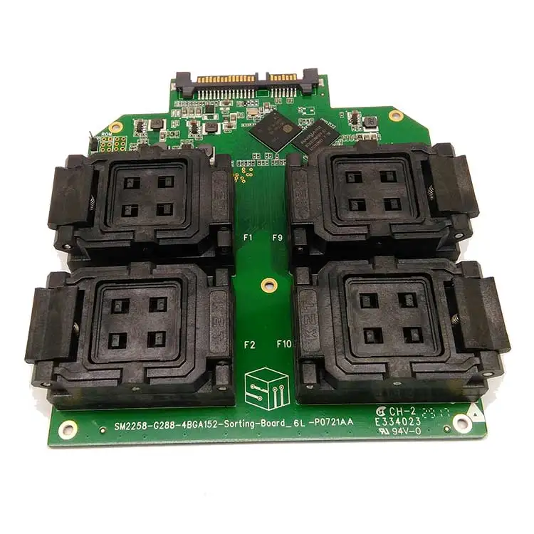 Новый BGA152 одно сопротивление четыре флип тест приспособление SM2258H мастер SSD флэш