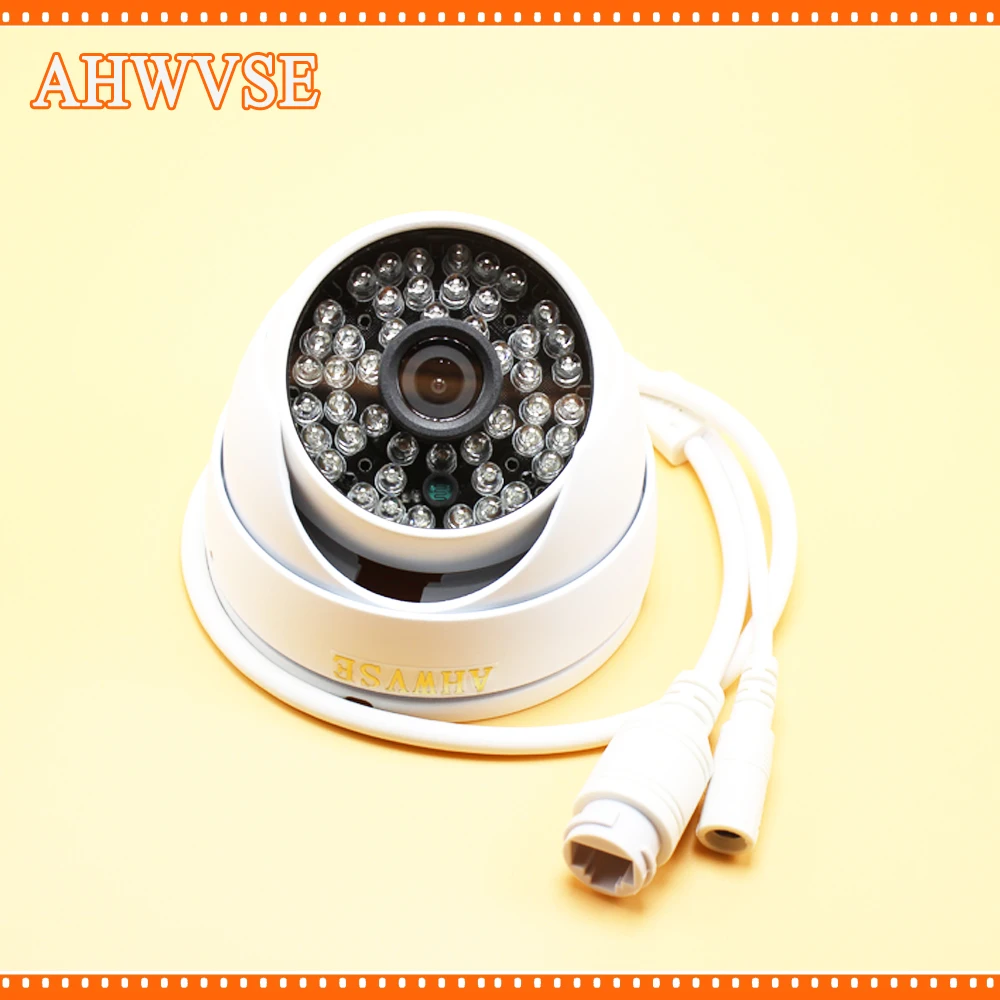 Ahwvse HD 2.0mp 1080 P POE IP Камера ONVIF P2P в/открытый металлический купол безопасности 48ir 720 Cam