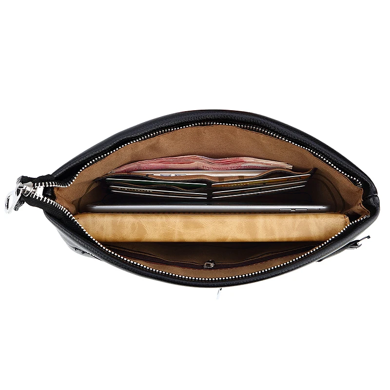 Мужской кожаный кошелек новинка длинный с рисунком личи большая вместительность