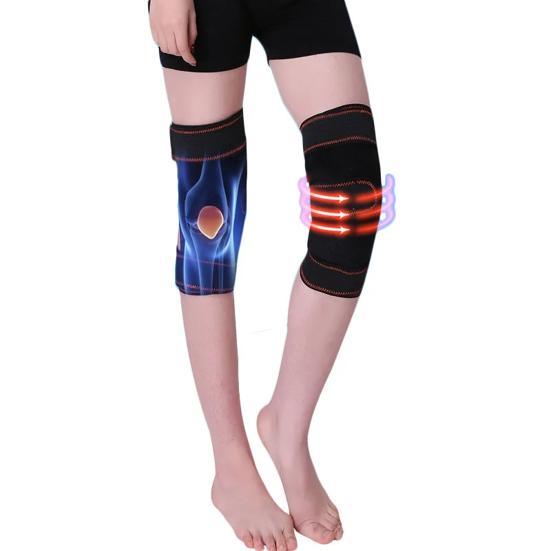 Профессиональный спортивный наколенник поддержка Скоба черный Наколенник