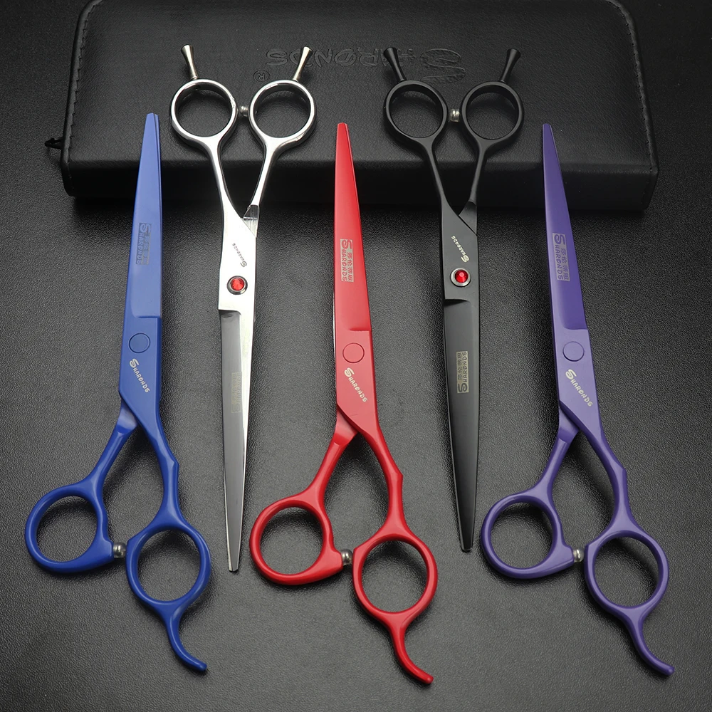 

7-inch High Quality Barbershop Curved Scissors Japanese Thinning Shears Imported Haircut Cutting Scissors Kit Makas
