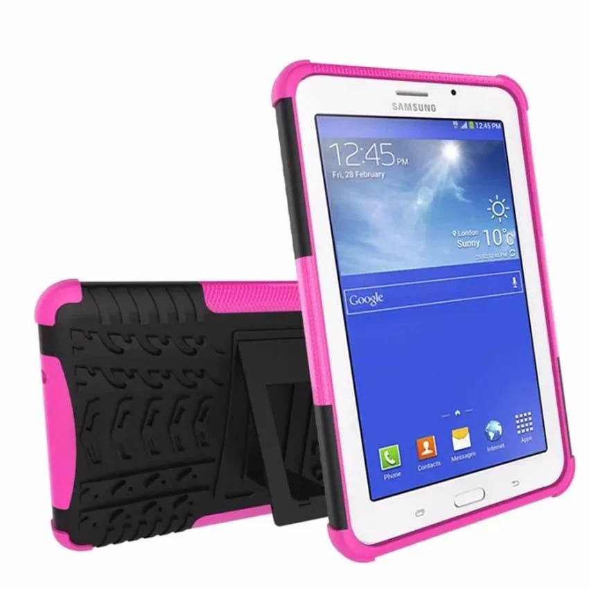 PC+ силиконовый чехол для samsung Galaxy Tab 3 Lite 7,0 T110 T111 7 дюймов чехол для samsung Tab 4 Lite SM-T113 T116+ стилус