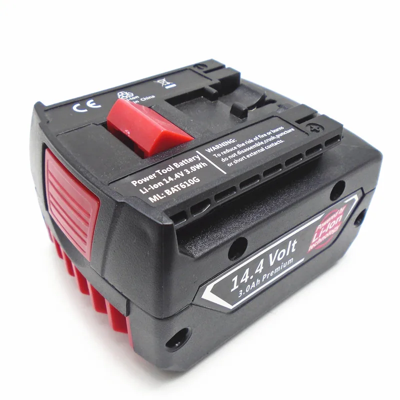 Литий ионный аккумулятор 14 4 В 607 Ач для Bosch BAT607 BAT607G BAT614 BAT614G 2 336 224|li-ion battery|battery