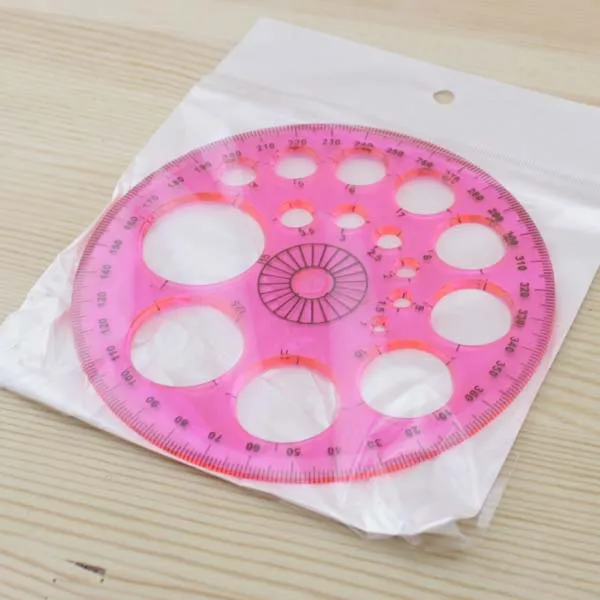 Линейка для шитья ручной работы в стиле пэчворк набор из двух частей круговой