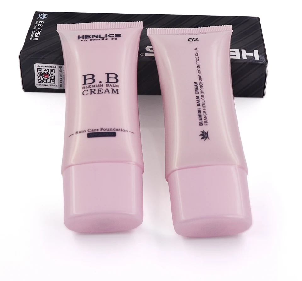 HENLICS BB крем отбеливающий увлажняющий маскирующий крем Pro Nude Foundation Make Up Base Foundation Cream
