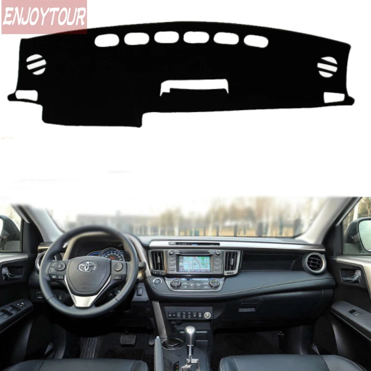 Для Toyota RAV4 X430 XV50 2013-2019 чехлы для стайлинга автомобиля коврик приборной панели