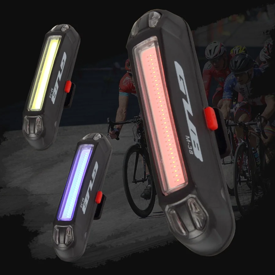 Задний фонарь для велосипеда светодиодный перезаряжаемый водонепроницаемый |