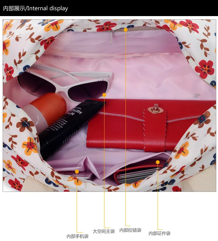 free shipping bag gym women casual bags vintage fashion luggage sports canvas flowers female totes fitness kit |