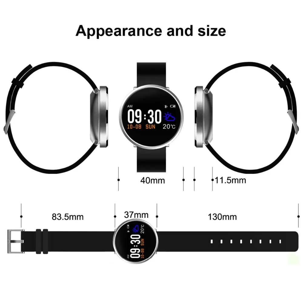 Оригинальный microwear smart band S3 с пульсометр измерять кровяное давление часы Фитнес