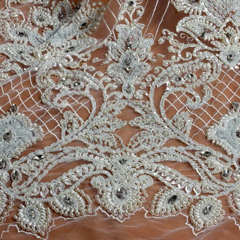 Новый модный стиль белые/красные/Золотые тяжелые бусины ручной работы на