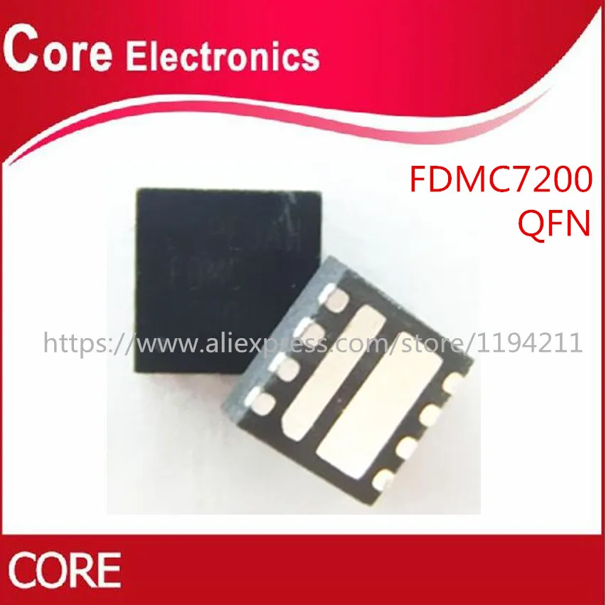 10 шт./лот FDMC7200 7200 MOSFET QFN-8 Новый | Электронные компоненты и принадлежности