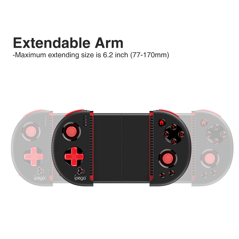IPega PG-9087 Wireless Gamepad PG9087 Bluetooth Extendable Game Controller for Android IOS Smart Phone Tablet PC TV Box | Электроника