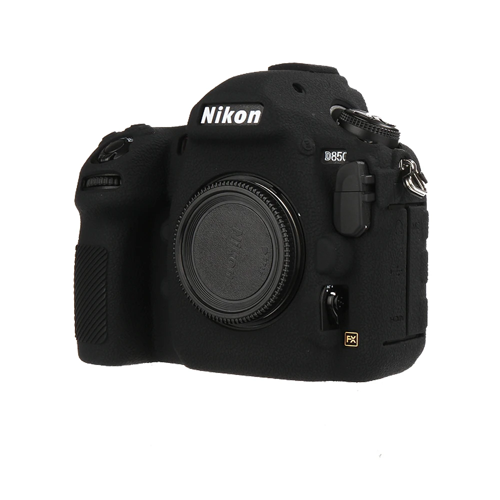 Мягкий силиконовый резиновый защитный чехол для камеры D850 Nikon DSLR черный зеленый