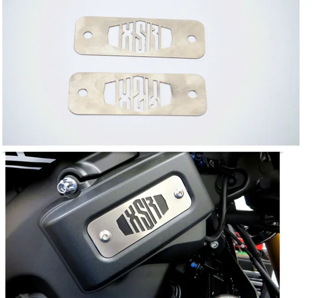 

1Pair For YAMAHA XSR 900 Stainless Fuse Box Top Plates