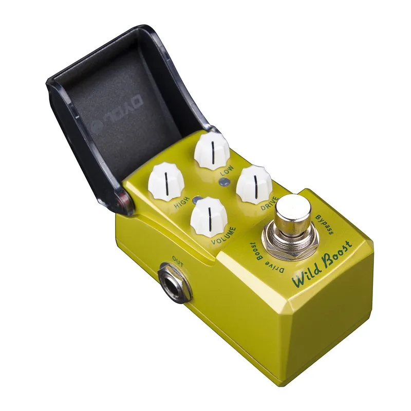 Мини-гитарный педаль JOYO JF-302 Wild Boost усиленный привод настоящий байпас аксессуары