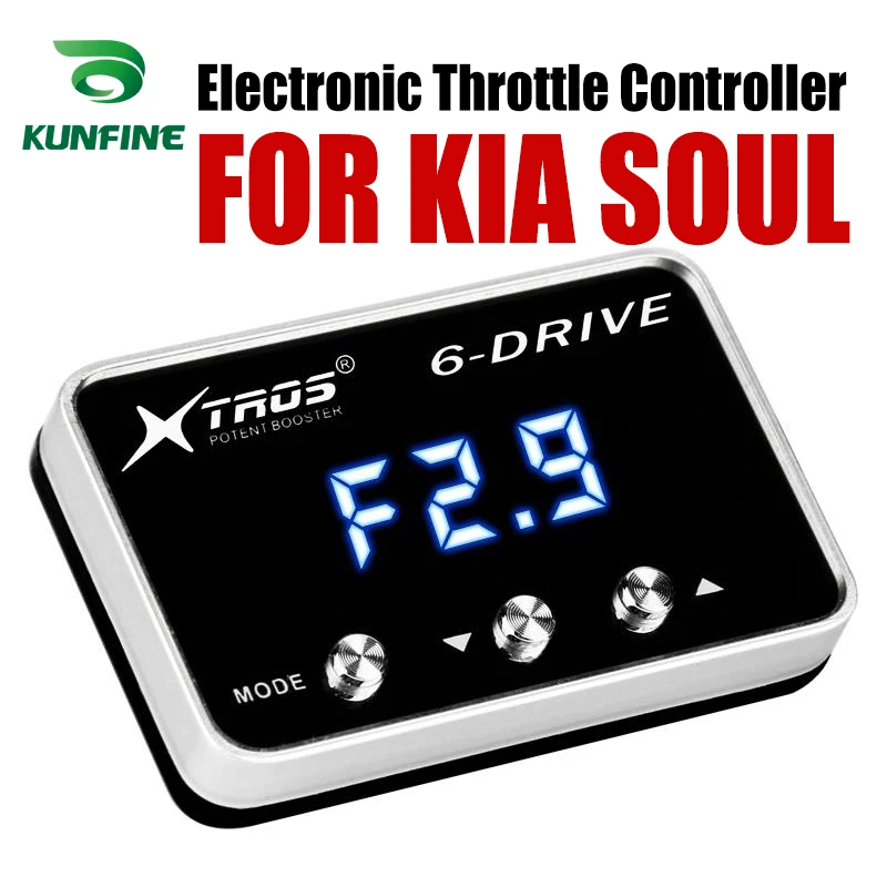 Автомобильный электронный контроллер дроссельной заслонки Racing Accelerator Potent Booster для Kia Soul - запчасть для тюнинга.