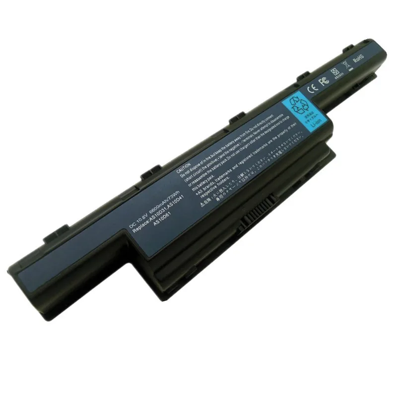 7XINbox 10 8 V 11 1 5200mAh Аккумулятор для ноутбука Acer Aspire V3 551G 571G Series 31CR19/65 2|Аккумуляторы