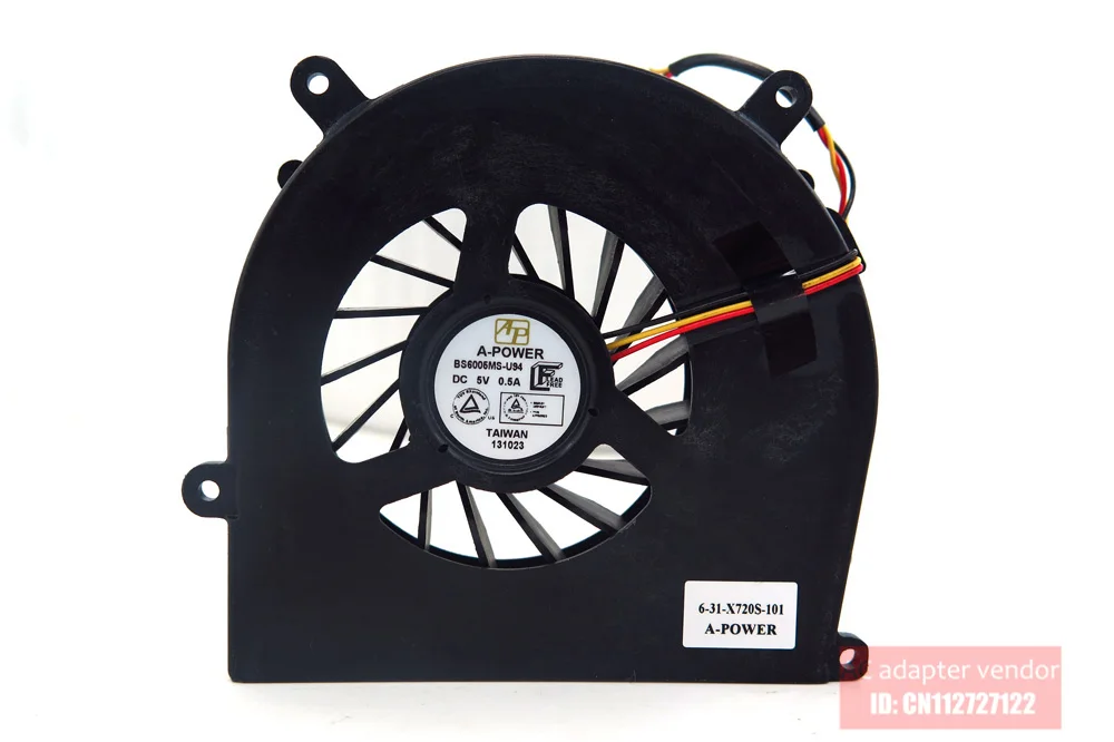 

FOR Clevo A-POWER 6-31-X720S-101 fan for sky P150 P170 P370 P570 Graphics