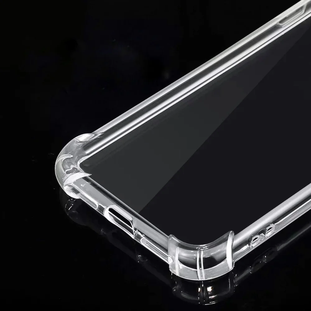 Противоударный чехол из ТПУ с четырьмя углами для Huawei Honor Note 10 Play 8X 8C MAX Nova 3 3i P Smart
