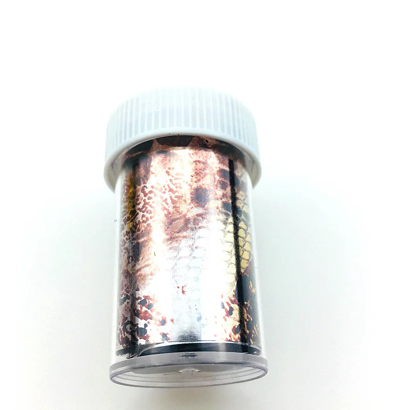 Наклейки для ногтей полировка фольгой металлические наклейки в виде змеи