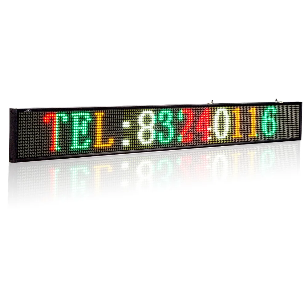 P5 16*160 SMD светодиодные знаки 32 &quotx 3 7&quot-витрина программируемый прокрутки