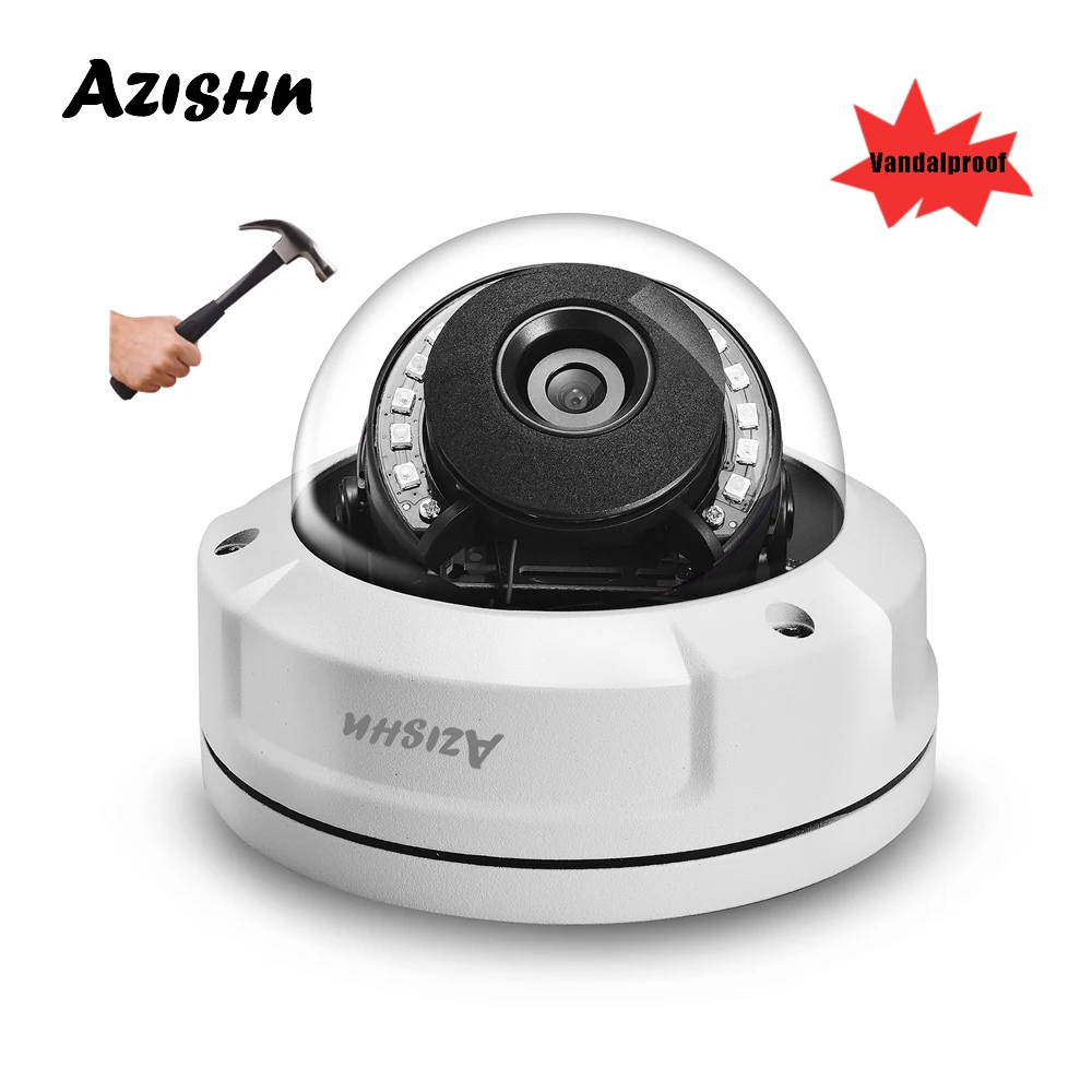 AZISHN Взрывозащищенная IP камера H.265 5MP 2592X1944 FULL HD ONVIF PTP Alert 12IR светодиоды
