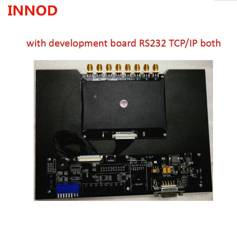 Низкая цена 4 порта 8 портов impinj r2000 uhf rfid считыватель многометровый модуль с