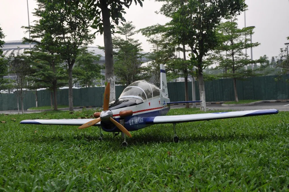 Спортивный масштабный самолет T 6A Texan II RC Airplane Gas 8 CH 30cc 78 7 &quotBalsa Wood Model|rc airplane gas|airplane