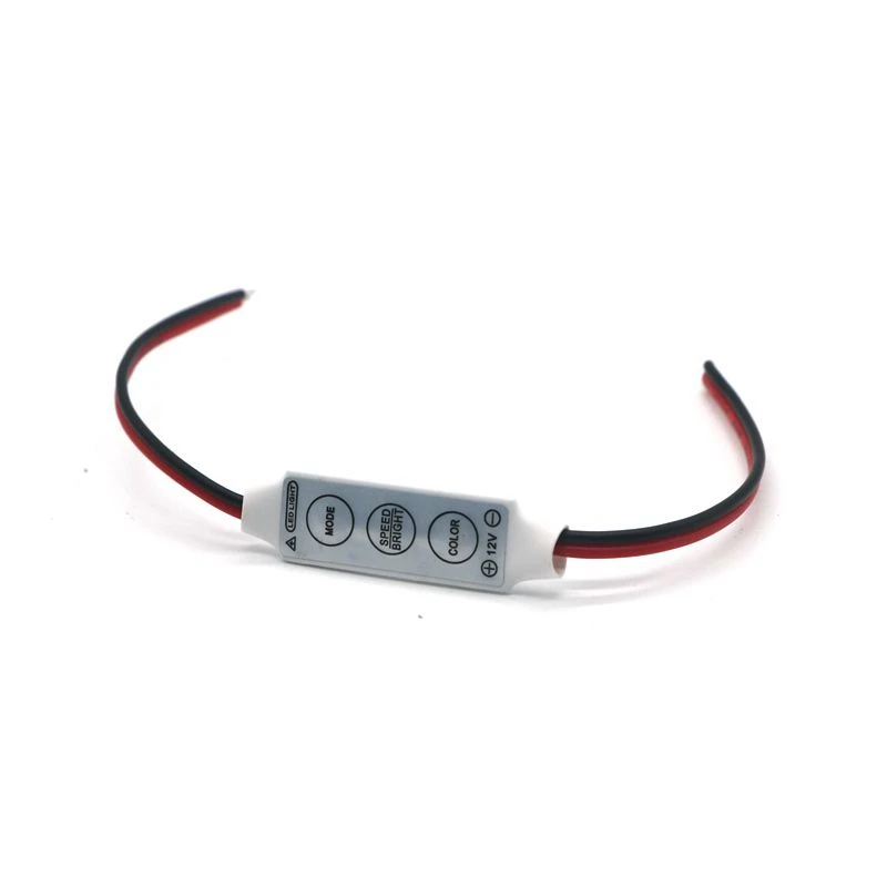 SZYOUMY 1 шт. DC5 24V Mini 3 клавиши одноцветный светодиодный контроллер регулятор яркости