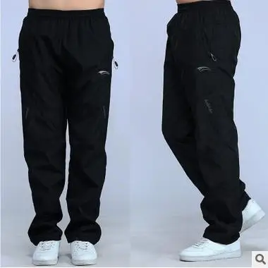 2019 брендовые летние мужские брюки удобрение XL для полных парней свободные