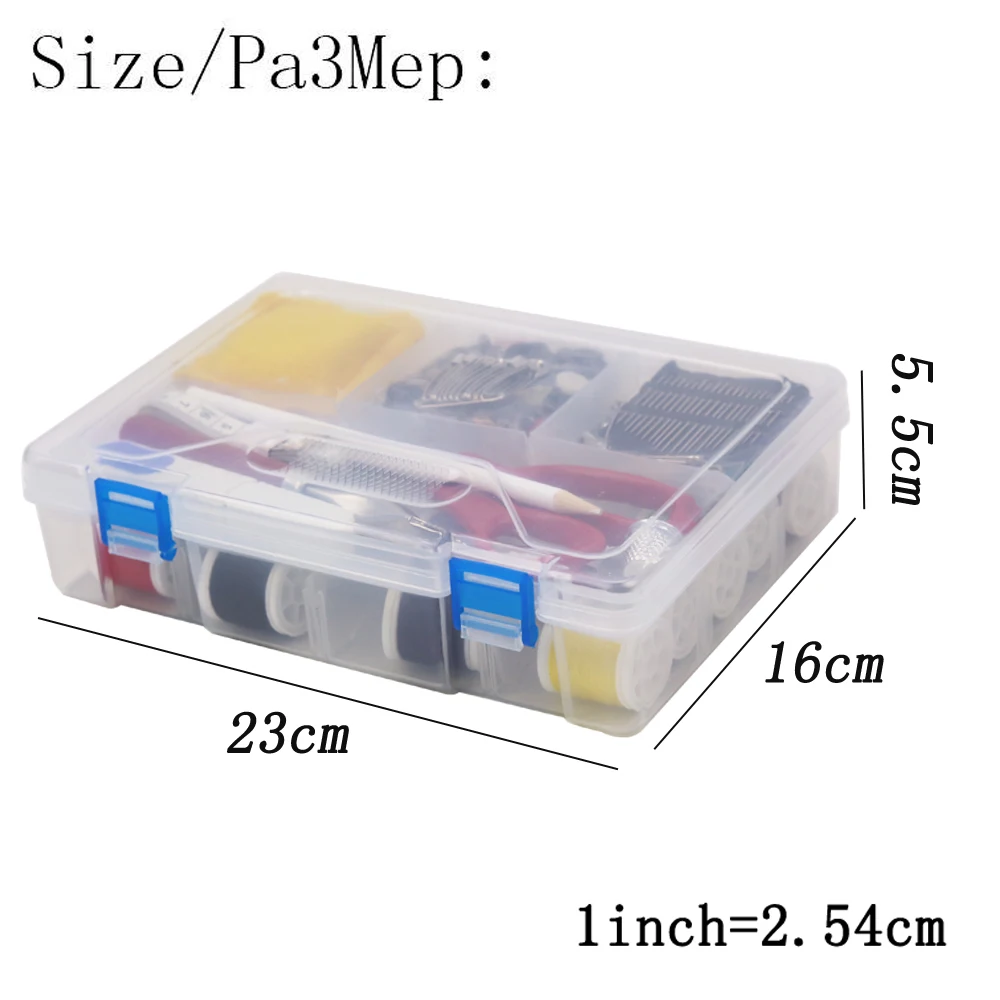 

D&D Portable Travel Household Sewing Box Set Sewing Kit Storage Bags Needle Threads Scissor Sewing Accessories Tools