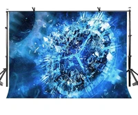 150x220cm science fiction backdrop time travel science fiction theme photography background and time shuttle party screen