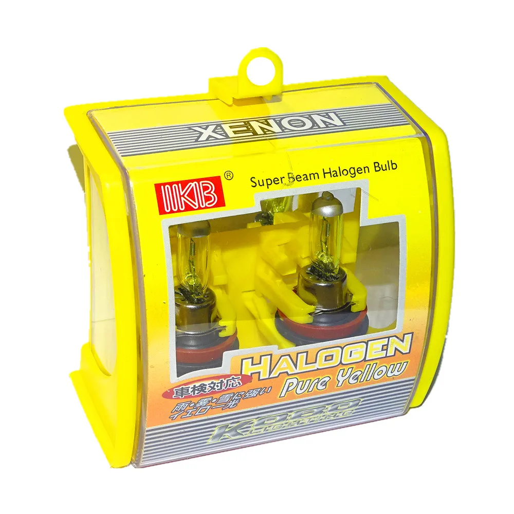 

2x H11 12V 100W 3000K Xenon Yellow Auto Super Beam Halogen Bulb Car Headlights Bulb Fog Light Lamp Automobile Head Light
