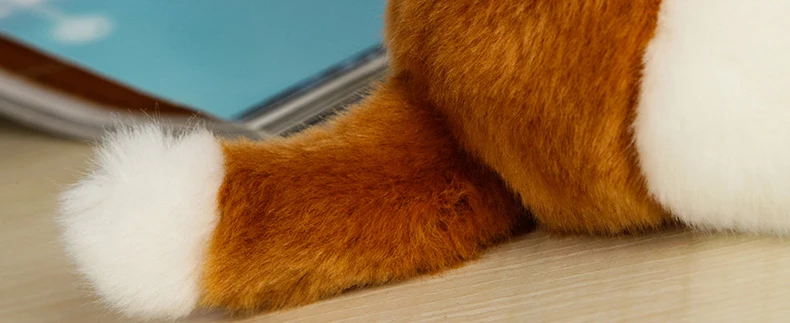 7 &quotРеалистичная мягкая собака Святого Бернара плюшевые игрушки милый сидящий