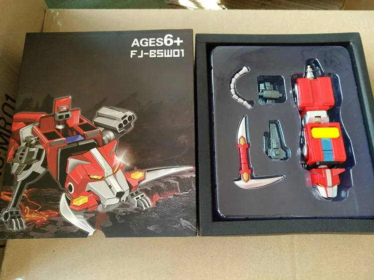 Comic Club FJ ko Super alloy soul Beast King GoLion metal Трансформация Робот фигурка игрушка