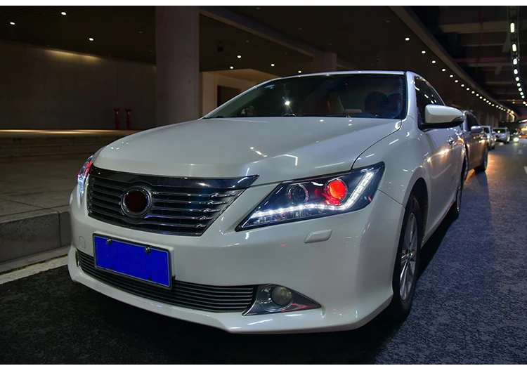 Автомобильный Стайлинг для Toyota Camry фары 2012- светодиодная фара дальнего света Camry LED DRL Объектив Двойной Луч H7 спрятал bi Xenon объектива