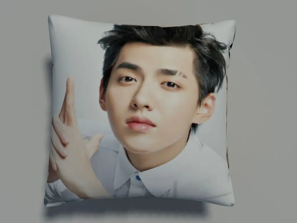 Suef Аниме Манга EXO Kpop Kris Wu аниме двухсторонняя диванная подушка крышка 319 | Дом и сад