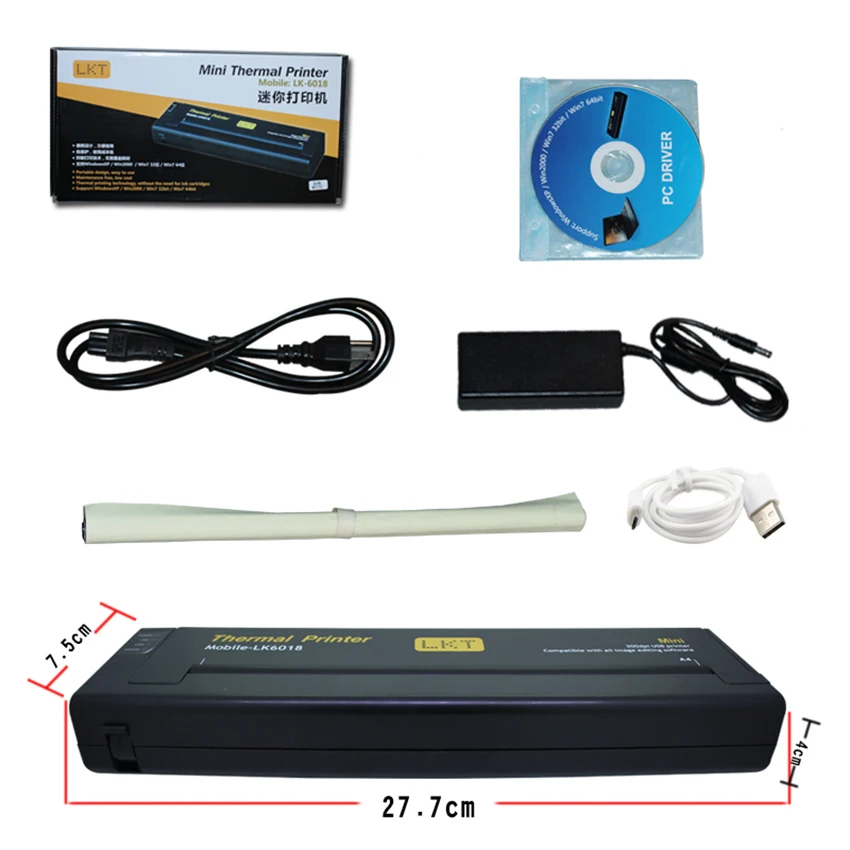 Термопринтер One Pro Tattoo с usb разъемом для передачи бумаги TTP01 #|tattoo thermal printer|thermal tattoo