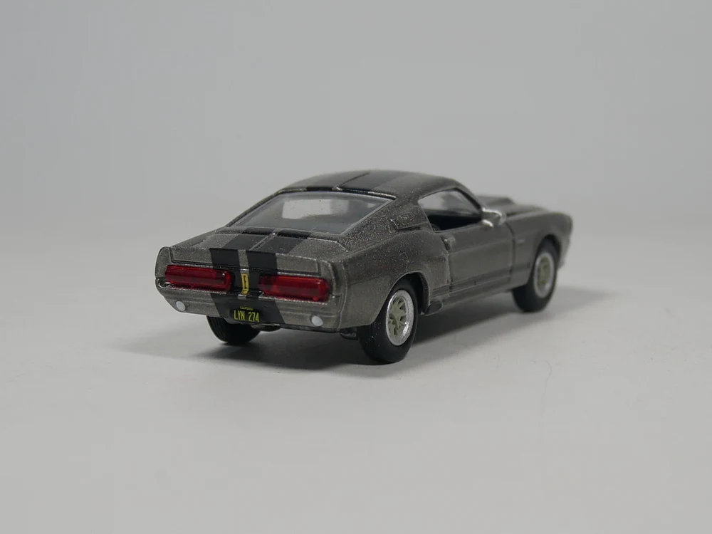 Авто ИНН Greenlight 1: 64 модель автомобиля Ford Mustang Eleanor Diecast (серый)| |