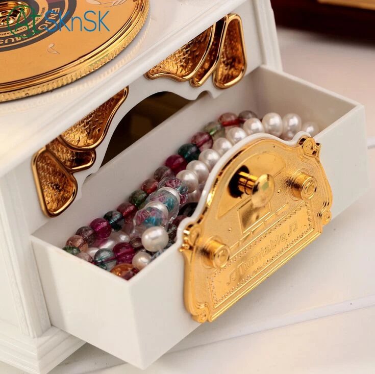 

Popular crafts interesting design souvenir retro phonograph music box home decoration old furnitures music ornaments for gifts