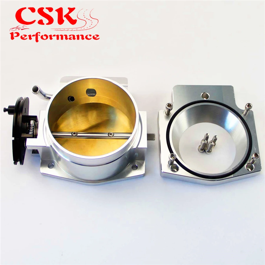 4 &quotдроссельная заслонка для GM GEN III LS1 LS2 LS3 LS6 7 LSX 102 мм + коллекторная Адаптерная