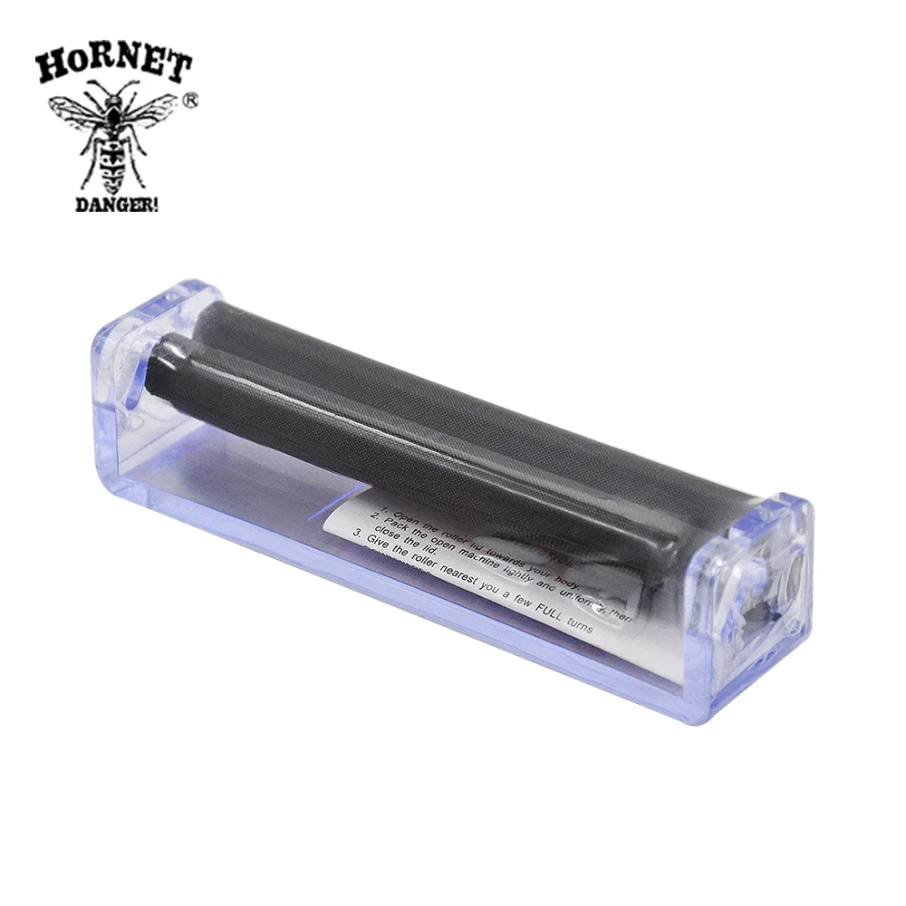 HORNET DANGER пластиковые прозрачные сигареты прокатки машина ролик для 110 мм бумаги