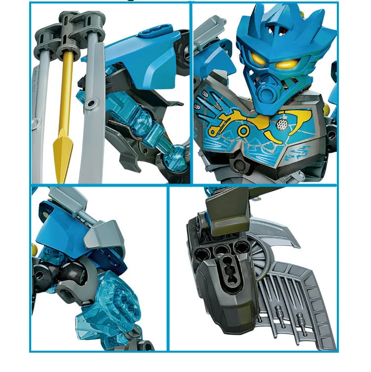 Smartable BIONICLE протектор воды+ мастер воды Gali Строительный блок Набор игрушек для мальчика подарок совместимые все бренды BIONICLE
