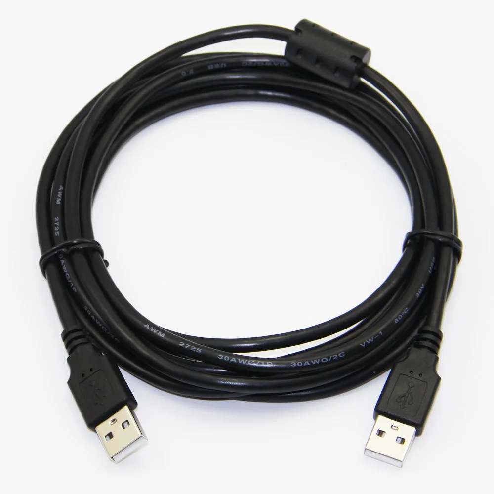 Кабель Bochara USB 2 0 типа A папа фольгированный + Плетеный (внутри) защита из ПВХ 30 см 50 1