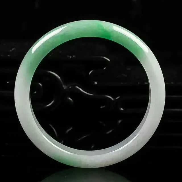 Koraba Fine Jewelry Certified (класс А) 100% натуральный жадеит нефритовый браслет Бесплатная