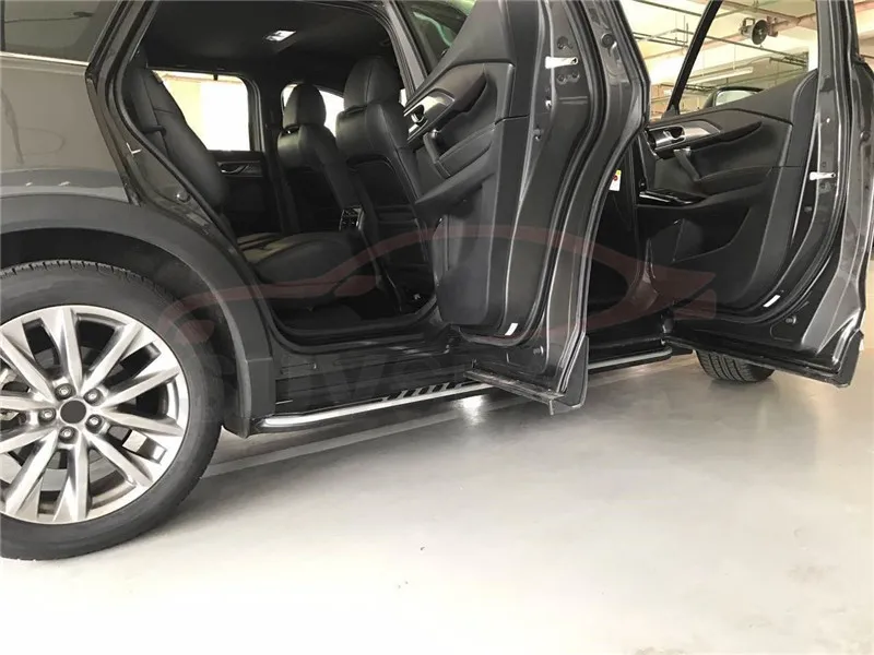 Высококачественная алюминиевая боковая ступенька подходящая для Mazda CX 9 CX9 2017 2018