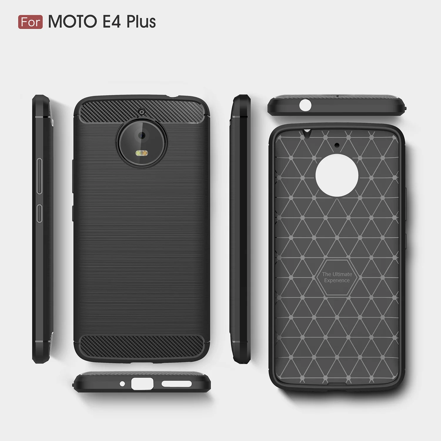 Cases for Motorola Moto E4 Plus xt1771 EU 5.5 inch Armor Phone Case Lenovo E 4 E4Plus Soft Silicone Cover |
